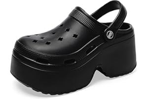 Hezeisoar Zoccoli e Sabot Donna Antiscivolo Scarpe da Giardino Sandali da Spiaggia Estate Pantofole da All'aperto con Suola Spessa