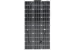 Aysolar elastyczny panel słoneczny 100W 12V monokrystaliczny krzem ogniwo słoneczne Off-Grid do morskiej przyczepy RV łódź kabina Van samochód 12V ładowanie akumulatora