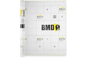 BMD Aktiv Control Dampfbremse | 1,5m x 50m | 75 m² | diffusionsfähige Dampfbremsfolie | gemäß DIN 4108 und ENEV | Neubau | Sanierung