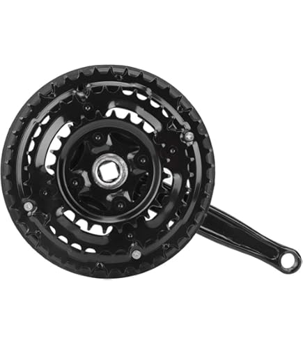 LEBYCLE MTB Corona Bici 64/104 BCD Ruota Di Catena 22 32 42 44t Doppio Triplo Velocu00e0 Pignone 557624 - Foto 6