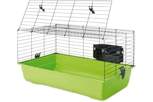 SAVIC Nobby Ambiente Cage Plus Hay Rack, 80 cm, Pink