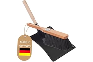 Novaliv Rosshaar Plumeau et balai d'intérieur, Besen+Kehrganitur