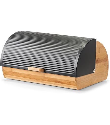Boîte Rangement Pain Transparente KONZEPT Boîte à Pain En Plastique Gris – Boîte De Rangement Pour Petits Pains, Gâteaux Et Pain, Boîte à Sandwich De Grande Capacité, Transparente – Boîte à Pain