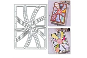 YEYERT Rectangle DIY Crafts Template Rectangle Grid Frame Scrapbook Cards Cutting Dies Cut Stencils for DIY Embossing Card Making Paper Dies Scrapbooking
