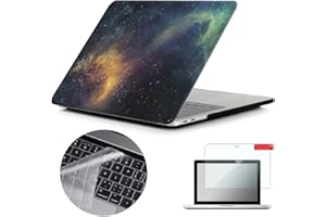 Se7enline compatible with MacBook Pro 13 inch Case Hard Shell Case for Mac Pro 13-inch A1706/A1989/A2251/A2289/A2159/A2338 M1/M2 2016-2023 with Keyboard Cover, Screen Protector, Galaxy Space Universe