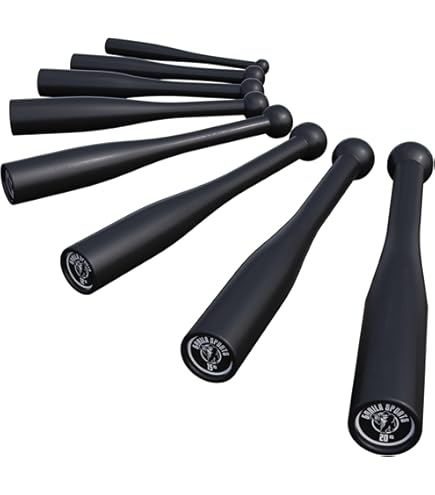 Bad Company Wooden Indian Club Bell I Vliegboei van geperst hout incl. verzegeling I 4 kg