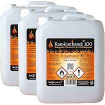 Fast X Bio Ethanol 30x1L - 100% Natürlich, Für Ethanol-kamine
