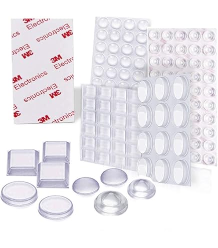 Metafranc Geluiddemper Assortiment 36-delig - zelfklevend - wit