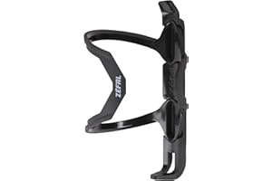 ZEFAL Pulse Z2 Porte Bidon Vélo Léger, pour Cadres A Espace Limité, Introduction Latérale Cyclisme Mixte Adulte, Noir, Taille Unique