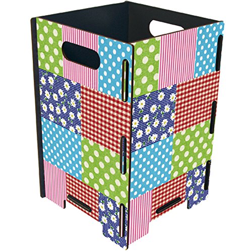 Preisvergleich Produktbild Papierkorb klein Patchwork