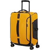 Samsonite Paradiver Light Cabin Suitcase 55 x 40 x 23 cm, Soft Case for EasyJet, Wizz Air and Most Airlines, 48L, Yellow (Yel