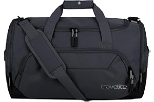 travelite borsa da viaggio Weekender, KICK OFF, bagaglio a mano leggero per vacanze e sport, piscina, soggiorno in ospedale, 50 cm, 45 litri