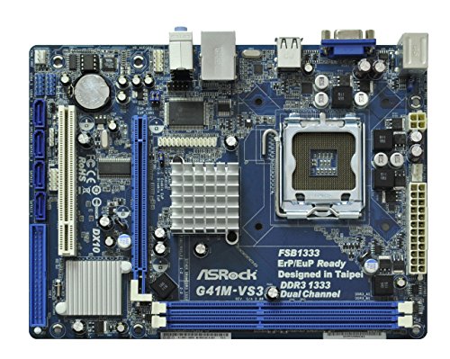 El Mejor Precio Asrock 90-MXGI40-A0UAYZ - Placa Base (G41m-Vs3 R2.0,
775, G41, 2ddr3, 8gb, 10/100, Matx) en Amazon