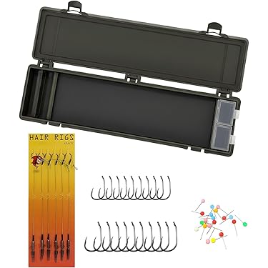 Boîte De Rangement Pêche Avec 10 Enrouleurs + 10 Broches Colorées – Garde Tes Montages Propres Et Sans Nœuds En Mer Ou En Eau Douce
