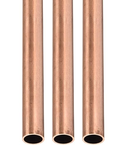 Tube Inox 22 Mm Sourcing Map Cuivre Tube Rond 12Mm Od 1Mm Mural Épaisseur 100Mm Tube Inox 76 Mm