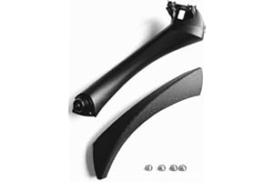 N//A Pour BMW E90 E91 E92 Poignée porte intérieure, BMW Série 3 2005-2012 316/318/320/325/328/330/335 Poignées de portières intérieures (Côté droit, Noir)