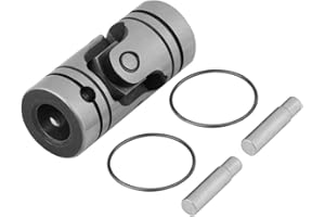 Walfront Cardán Metal Acoplamiento Articulación Conector Eje para Coche Motor 20mm (20mm)