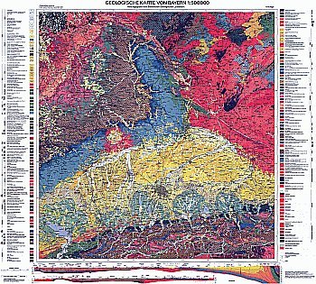 geologische Karte - Lexikon der Geowissenschaften geologische Karte - Lexikon der Geowissenschaften