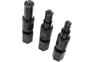 Mekanik 3pc Inner Bearing Puller Blind Hole Tool Collet Collette 8-17mm Bicycle Car