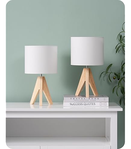 Paolo Rossi Base Lampada Lumetto In Legno Tornito Avorio - Made In Italy - 3