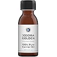 Mystic Moments | Jojoba Golden Carrier Oil 125ml - Pure & Natural Oil Perfect For Hair, Face, Nails, Aromatherapy, Massage and Oil Dilution Vegan GMO Free