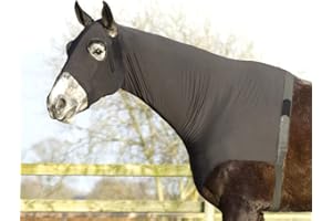 QHP - Protezione Toracica in Lycra per Spalle e Testa, da Utilizzare Sotto i soffitti per Evitare sfregamenti, Colore: Nero