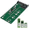 Multibao M2 SATA to 22-Pin SATA III Adapter for SATA-Based NGFF M.2 Key B/B + M 2280 2260 2242 2230mm M.2 Super Speed 6Gbps SSD to SATA Card Converter