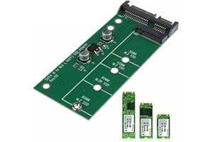 Multibao M2 SATA to 22-Pin SATA III Adapter for SATA-Based NGFF M.2 Key B/B + M 2280 2260 2242 2230mm M.2 Super Speed 6Gbps SSD to SATA Card Converter