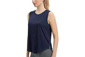 BALEAF Damskie topy do biegania z długim rękawem szybkoschnące lekkie