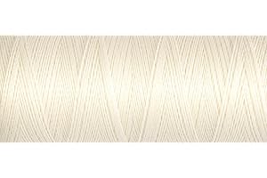 GÜTERMANN Gutermann Bobine de Fil à Coudre Sew-All, Polyester, Ivoire, 100 m