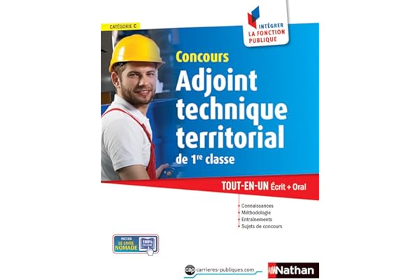 Concours Adjoint technique territorial de 1re classe