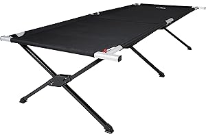 TETON Sports Camp Cot; Finally, a Cot that Brings the Comfort of Home to the Campsite; Camping Cots for Adults; Easy Set Up; Storage Bag Included