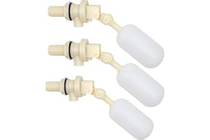 Nc 3Pcs Water Float Valve With Adjustable Arm, Automatic 1/2 Ball Level Shut Off For Tank Pond Livestock Horse Cattle Goat Sheep Pig Dog Waterer