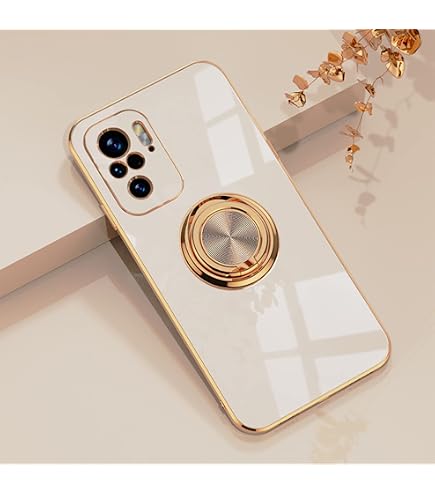 WEIOU TPU Sfumato Cover per Xiaomi Redmi Note 10 5G | Poco M3 Pro 5G Case, Custodia in Morbida Silicone TPU Anti-Graffio Antiurto Protettiva Shell Bumper (Rosa Verde