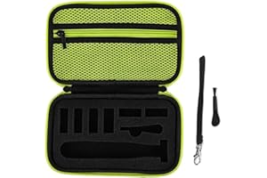 BHHBMT Waterproof Portable Shaver Storage Case Travel Case Compatible With Philips One Blade QP2520, QP2620, QP2630, QP2724, QP6550, O Blade 360 and O Blade Pro