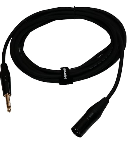 HOSA TIP-RING-SLEEVE TO XLR (M), 5m (16.5 ft.) x 8 : Amazon.in