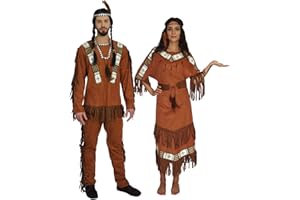 MAYLYNN Kostüm Indianerin Indianer Indianerkostüm Noya, Damen Größe M