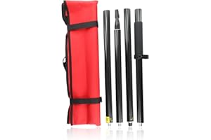 CARMOTTER Palo GPS in fibra di carbonio, 2M Nordic Walking GPS Pali per rilevamento e ingegneria GPS/GNSS accessori e strumenti