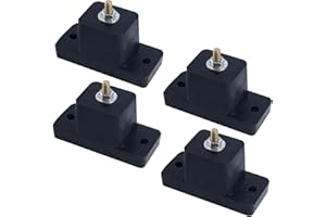 Festnight Cuscinetti antivibranti antivibranti in Gomma per Il Montaggio delle Vibrazioni del condizionatore d'Aria 4Pack