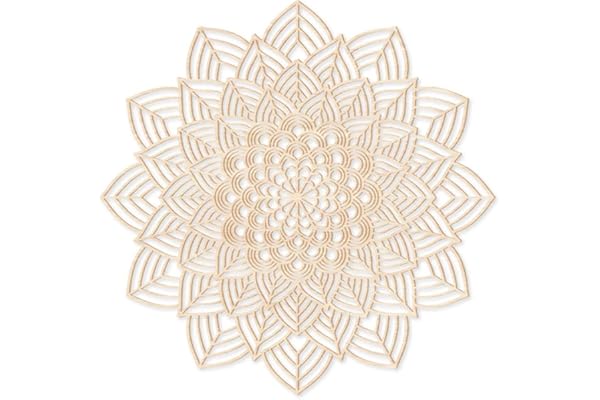 STC Mandala deco bois