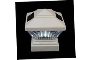 Housoutil 2pcs Solar Post Lamp Solar Light Outdoor Exterior Solar Powered Lights Stair Lights Outdoor Wall Light Fixtures Landscape Lamp Solar Post Lantern Decorative Solar Pillar Lamp Led