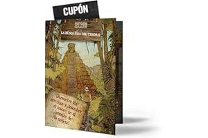 Hidden Games - Tarjeta Rompecabezas - Las BÚSQUEDA del Tesoro - Española - Tarjeta de felicitación, Tarjeta Escape Room, Tarjeta Regalo, Regalo de Dinero