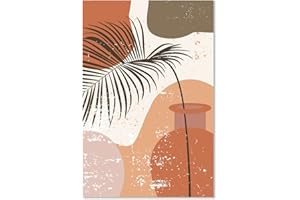 HXA DECO Affiche Art Organique Terracotta - 40x60cm - Made in France - Made in France - 40x60