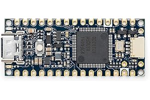 ‎ARDUINO Arduino Nano R4 Without headers [ABX00142] - Stiftleisten Nicht Best�ckt (lose Pins enthalten), kompaktes Renesas RA4M1 Mikrocontroller-Board, Qwiic-Anschluss, programmierbare RGB-LED, kompatible IDE