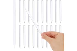 Jeffdad Tiras reactivas de perfume desechables, 200 unidades de tiras reactivas de papel perfumado blanco, tiras de prueba de aromaterapia, para aceites esenciales (punta afilada)