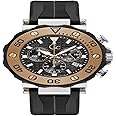 Gc Mens Quartz Watch, Chronograph Display And Silicone Strap - Y63003G2Mf