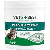 VET'S BEST Deniz ve Spirulina Yosunu &Ouml;zl&uuml; Kedi Plak Tartar &Ouml;nleyici Ağız Bakım Tozu 45 gr