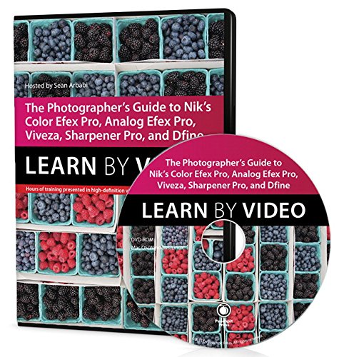The Photographer's Guide to Color Efex Pro, Analog Efex Pro, Viveza, Sharpener Pro, and Dfine: Learn by Video DVD-ROM-cover