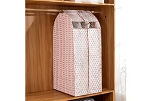 AIDBUCKS ABK Housse de protection housse de vêtement (L 60x50x90 - XL 60x50x120) housse de costume - stockage longue durée de veste manteau vêtements protection contre les dommages causés par la poussière