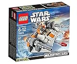 Faszinierende Miniatur-Ausgabe des Snowspeeder aus den Star Wars Filmen